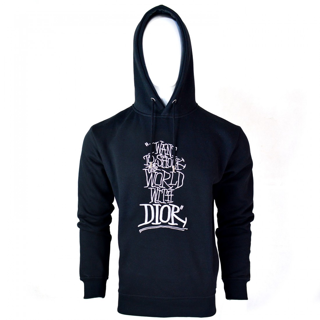 Dior shock the world hoodie sale